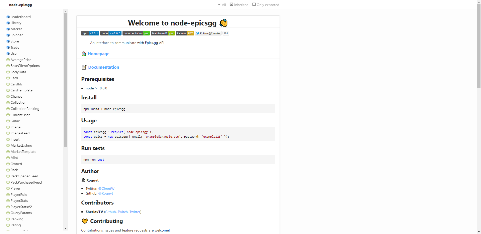 Photo of node-epicsgg